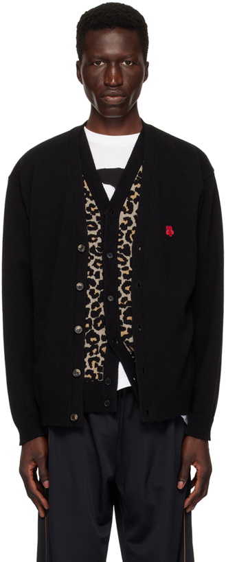 Photo: Kenzo Black Kenzo Paris Boke Flower Cardigan