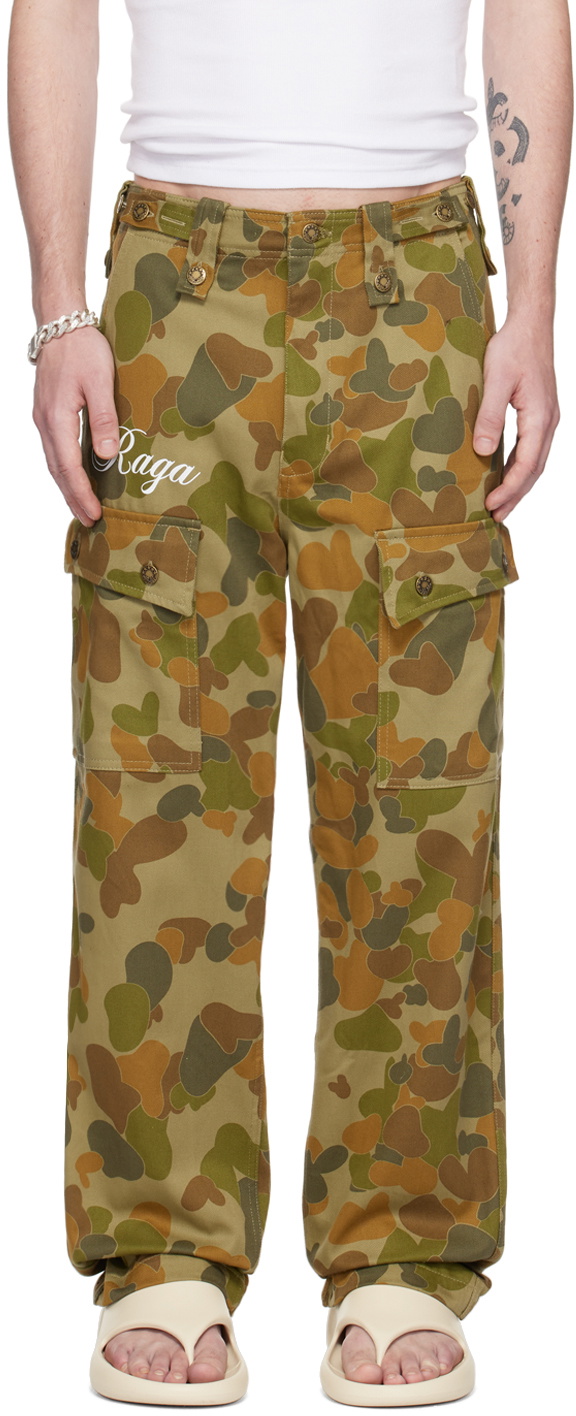 Raga Malak Green Camo Trousers