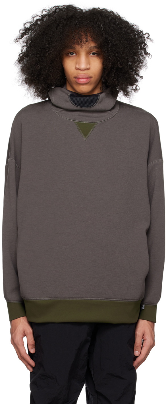 CMF Outdoor Garment Taupe & Khaki Paneled Hoodie