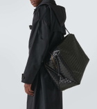 Bottega Veneta Loop Intrecciato Large leather duffel bag