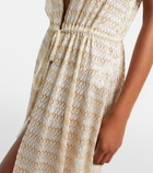 Melissa Odabash Stevie lamé kaftan