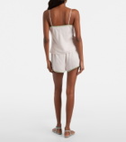 Posse Perla lace-trimmed shorts