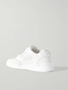 CELINE - CT-09 Leather, Rubber and Mesh Sneakers - White