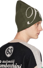 Rhude Khaki Automobili Lamborghini Edition Beanie