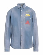 Dior Mens Denim shirt Slate in Blue