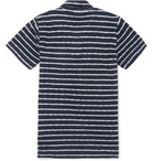 Orlebar Brown - Boys Ages 4 - 12 Digby Striped Cotton-Terry Polo Shirt - Men - Navy