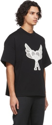 AMI Alexandre Mattiussi Black Ami de Cœur T-Shirt