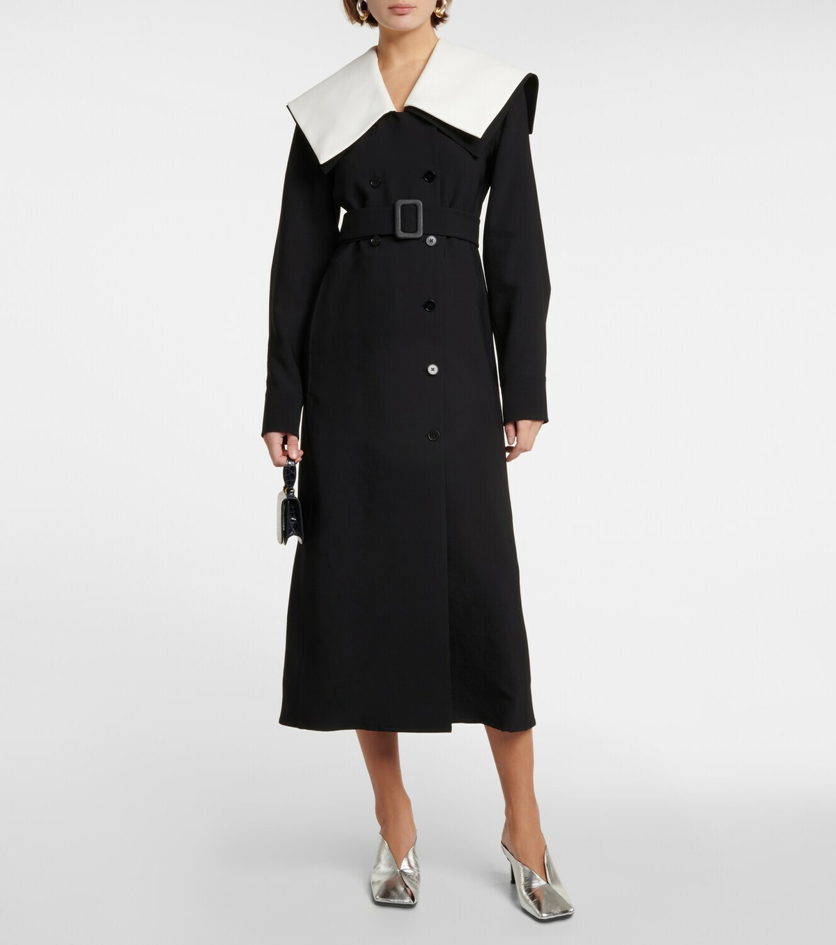 その他 JIL SANDER LEATHER CREAM Goji Bamboo Square Woman | Jil Sander Official Online Store