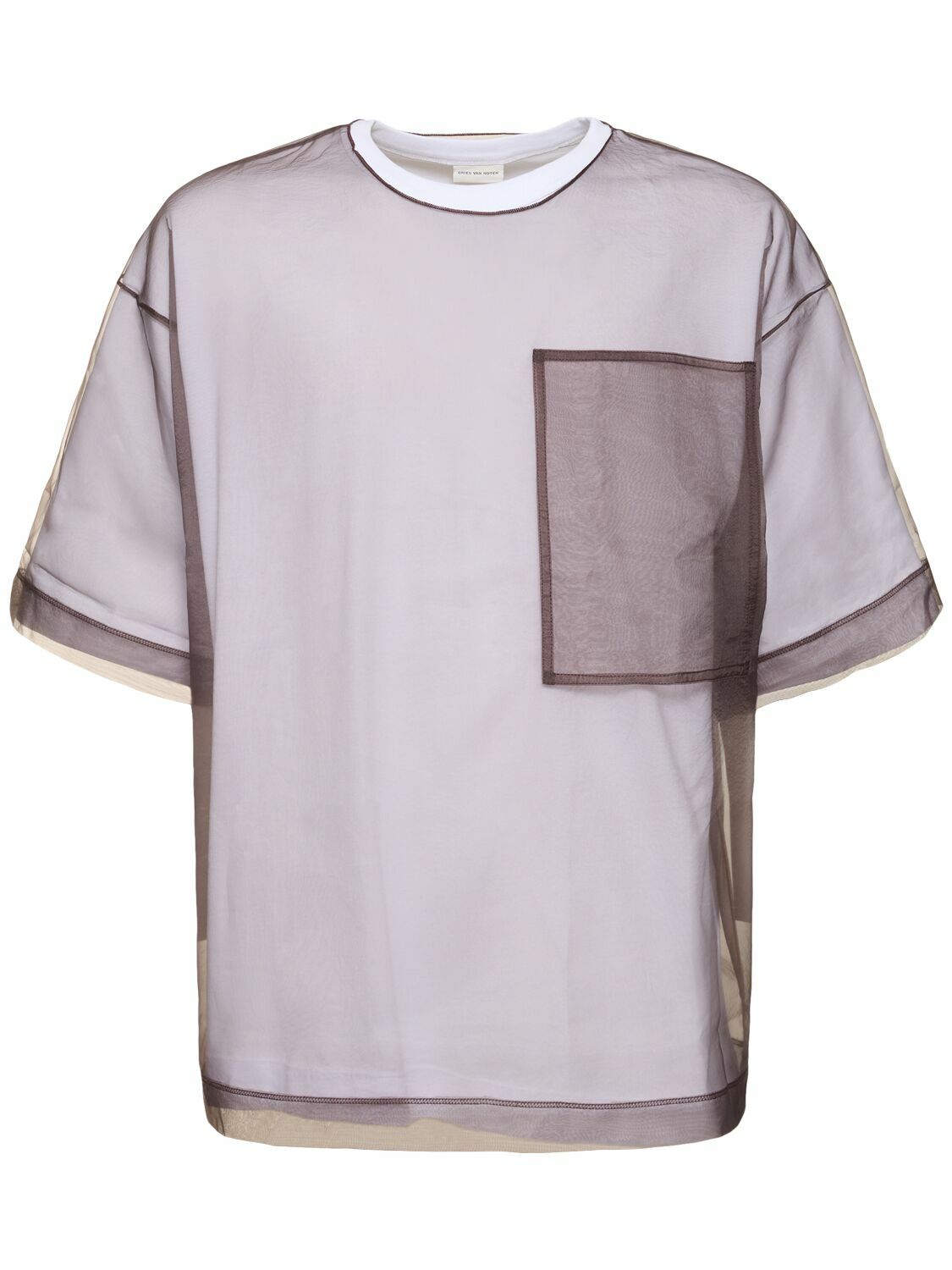 Dries Van Noten SSENSE Exclusive White Mika Ninagawa Edition