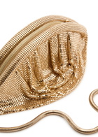 Rabanne Draped Chainmail Pouch - Gold - One Size