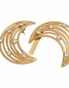 Alberta Ferretti Womens Earrings in Gold