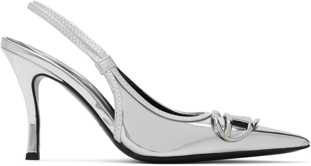 Diesel Silver D-Venus Sb Heels Diesel