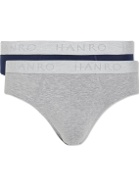 Hanro - Two-Pack Stretch-Cotton Jersey Briefs - Multi