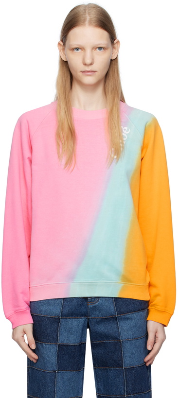 Photo: Chloé Multicolor Tie-Dye Sweatshirt