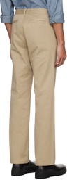 A.P.C. Beige Ville Trousers