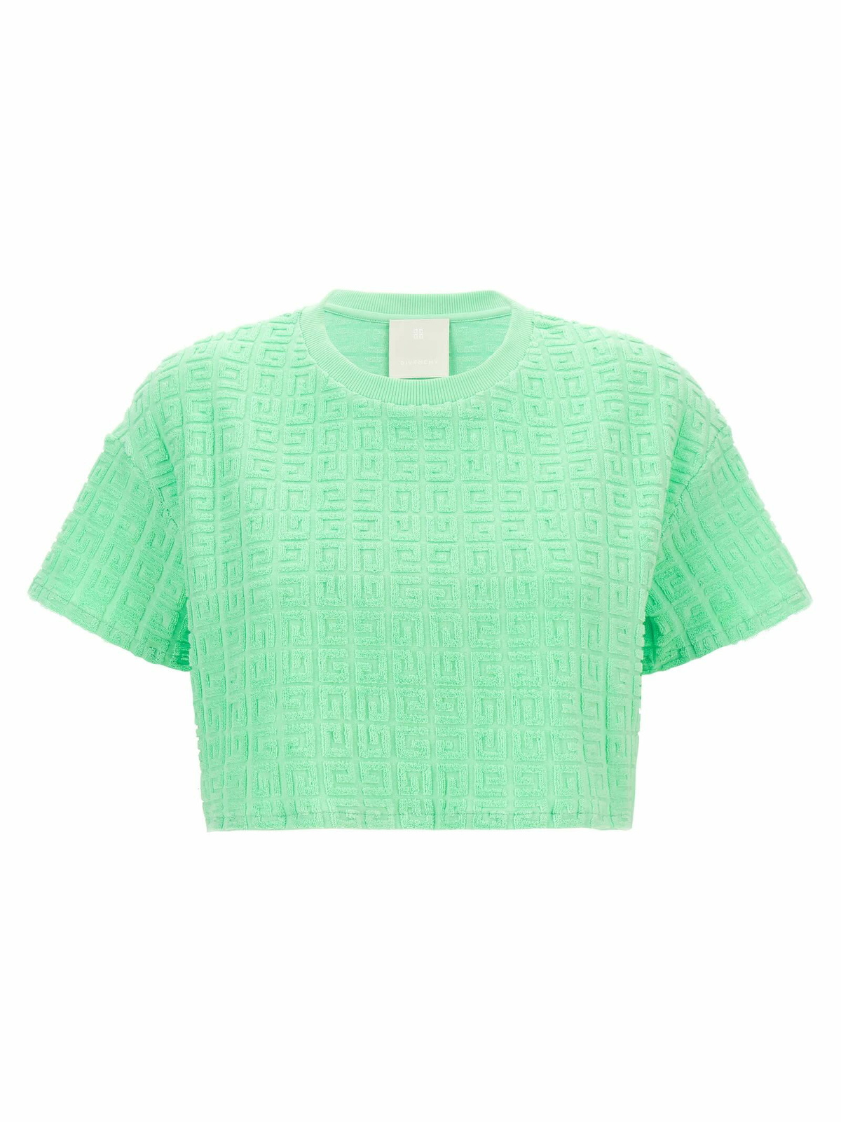 Givenchy Pink Cropped T-Shirt Givenchy