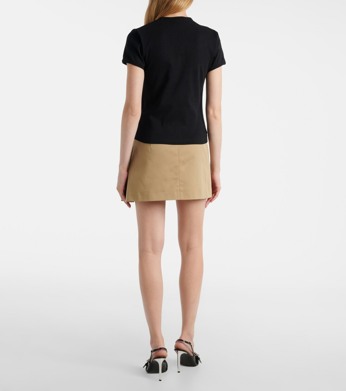 Coperni Cutout cotton T-shirt