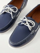 Polo Ralph Lauren - Merton Leather Boat Shoes - Blue