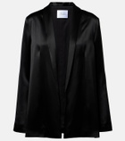 Galvan Julianne satin blazer
