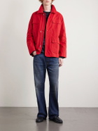 BODE - Hunting Waxed-Cotton Jacket - Red