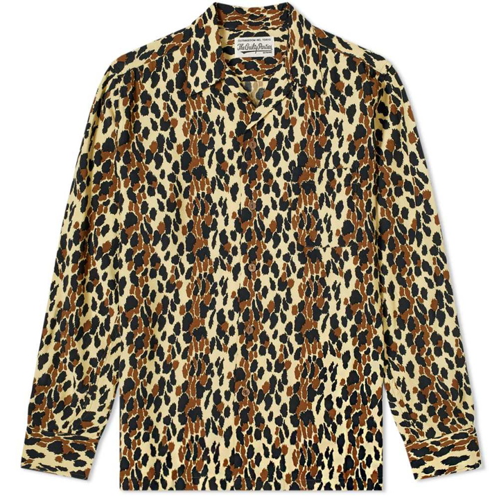 Photo: Wacko Maria Leopard Hawaiian Shirt Black