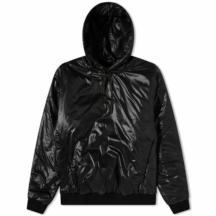 Photo: Acronym Men's HD Nylon PrimaLoft® Insulated Hooded Jacket in Black
