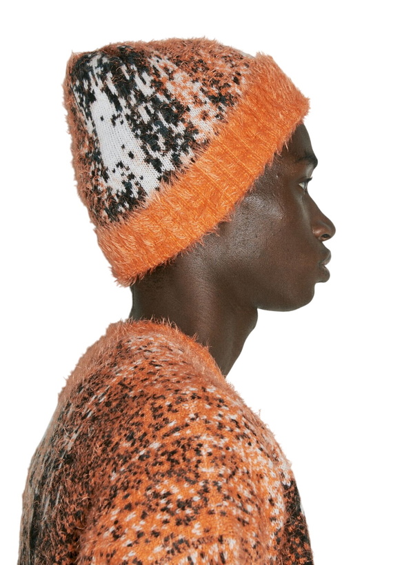 Photo: Y/Project Gradient Hairy Knit Beanie Hat