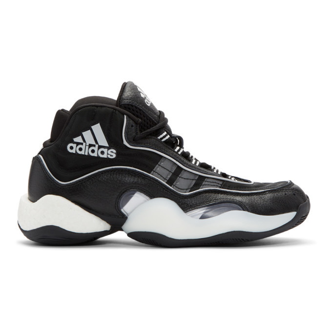 Photo: adidas Originals Black and White 98xCrazyBYW Sneakers