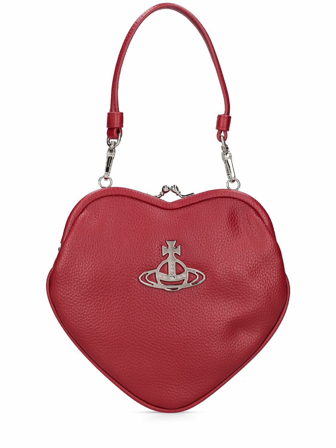 VIVIENNE WESTWOOD - Belle Heart Frame Faux Leather Bag Vivienne Westwood