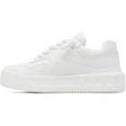 Valentino Garavani White One Stud XL Nappa Leather Sneakers