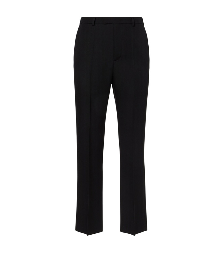 Photo: Valentino Virgin wool tuxedo pants
