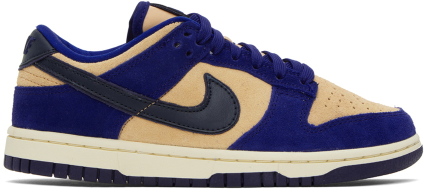 Nike Navy & Off-White Dunk Low Sneakers Nike