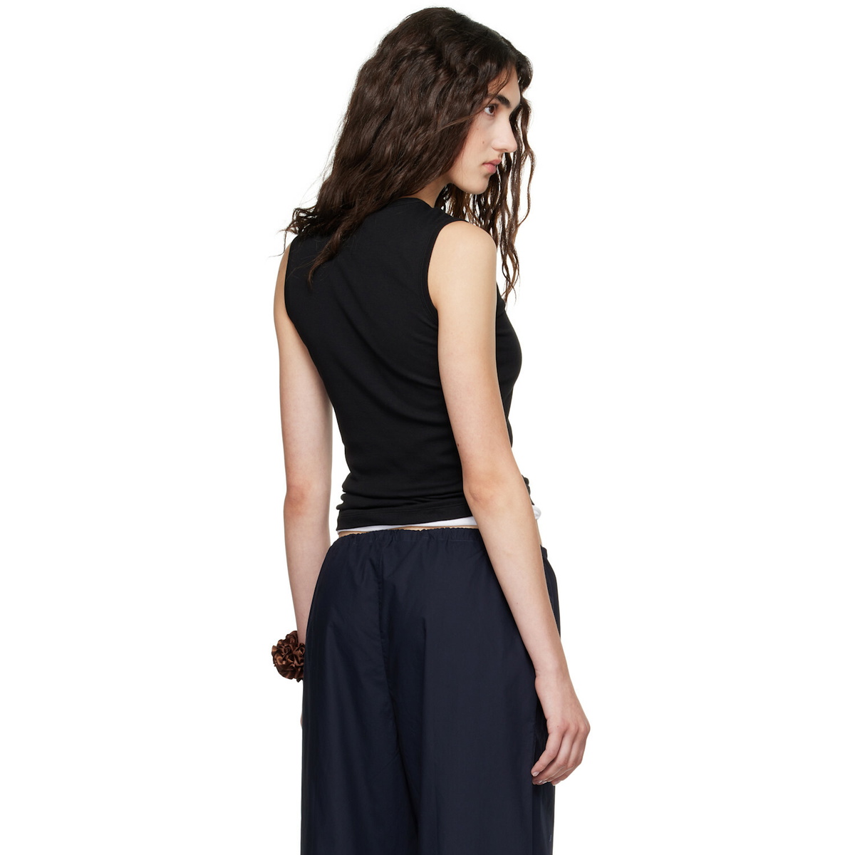 FLORE FLORE Black Esmé LW Tank Top