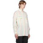 Moschino White Stripe Fantasy Shirt