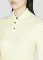 Bottega Veneta Long Sleeve Rib Top
