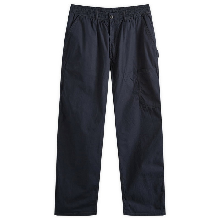 Photo: Universal Works Men's Broad Cloth Painters Pants in Navy