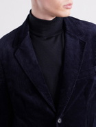 Sunspel - Cotton-Blend Corduroy Blazer - Blue