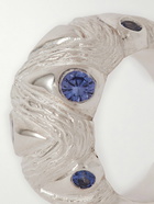 Bleue Burnham - Plants Share Everything Sterling Silver Sapphire Ring - Silver