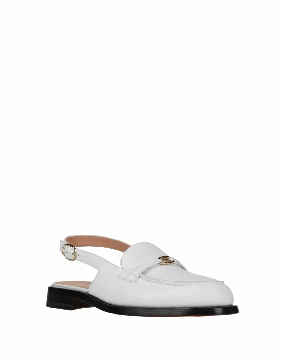 Santoni Womens Ballet flats in Off white