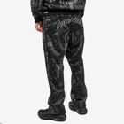 Men's AAPE College Camo Track Pants in Black (Multi)