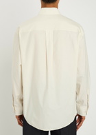 Lemaire Cotton and Silk-blend Shirt Cream