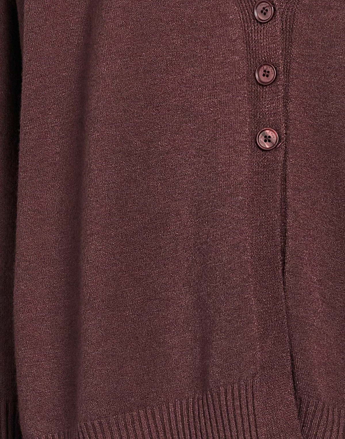 Manila Grace Womens Cardigan in Brown