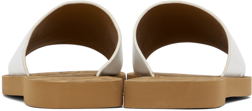 See by Chloé White Essie Slide Mules