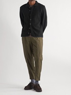 Inis Meáin - Donegal Merino Wool and Cashmere-Blend Shirt Jacket - Black