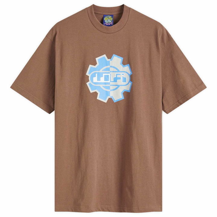 Photo: Lo-Fi Men's Gear T-Shirt in Brown