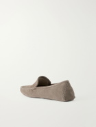 Thom Sweeney - Suede Slippers - Neutrals