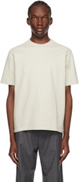 Lady White Co. Taupe Rugby T-Shirt