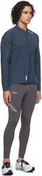 Soar Running Navy Elite Tempo 3.0 Zip-Up Sweater