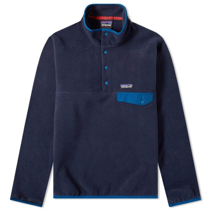 Photo: Patagonia Synchilla Snap-T Pullover Blue