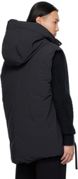 Jil Sander Black Medium Fill Down Vest